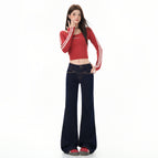 Denim blue trousers / XS