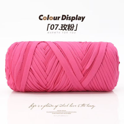 400g Super Thick Large Ball of Cloth Thread Wool Ball DIY Hand-Knitted Bag Thick Wool Floor Mat Blanket Material