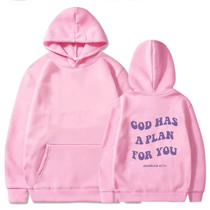 2023 Amazon Foreign Trade Women's Velvet Sweatshirt Plain Letter Print Kangaroo Pocket Drawstring Printed Hoodie