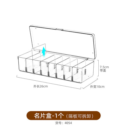 Mirror Cabinet Storage Box Narrow Transparent Household Toilet Washstand Storage Rack for Skin Care Cosmetic Fit Box