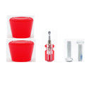Red brake head 2 screw 2 screwdriver
