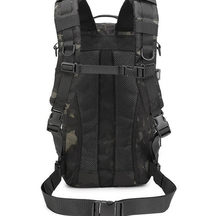 500D Waterproof Nylon Assault Backpack Cross-border Multifunctional Backpack Camping Equipment Wear-resistant Backpack