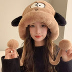 Puppy hoodie - khaki