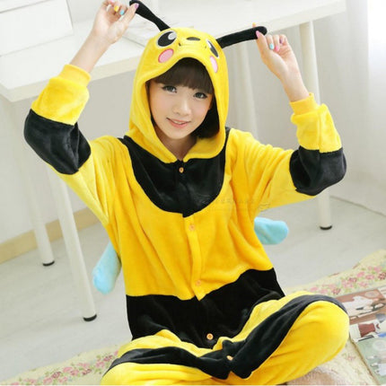 Autumn and Winter Flannel Dragon Training Cartoon Cheshire Cat Dinosaur Siaman Pajamas for Men and Women Tianma Home Clothes Clown Husky