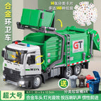 Oversized alloy garbage truck