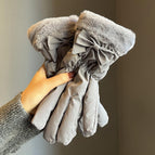 Double bow--grey / Free size