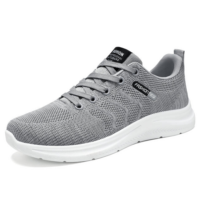 Men's Sports Shoes, New Summer Style Breathable Mesh Shoes, Soft Soles That Don'T Tire Your Feet, Running Shoes, Versatile Lace-Up Men's Shoes