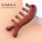 [longfengtan] seahorse massage comb 1 pack