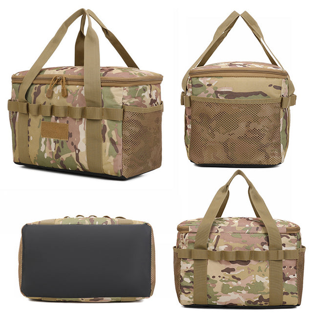 in stock Niuniu Outdoor Camping Storage Bag Large Capacity Camouflage Handbag Tear Resistant Material Tactical Bag Wholesale