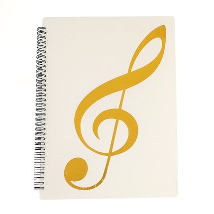 Shuangyi Source Factory 40/60 Page Music Score Folder A4 Piano Score Book with Printable Logo