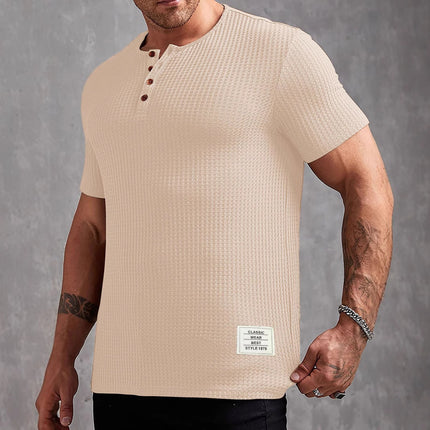 2025 New Summer Cross-Border Xiyin Amazon Aliexpress Round Neck Retro Pullover Elastic Breathable Short-Sleeved T-Shirt