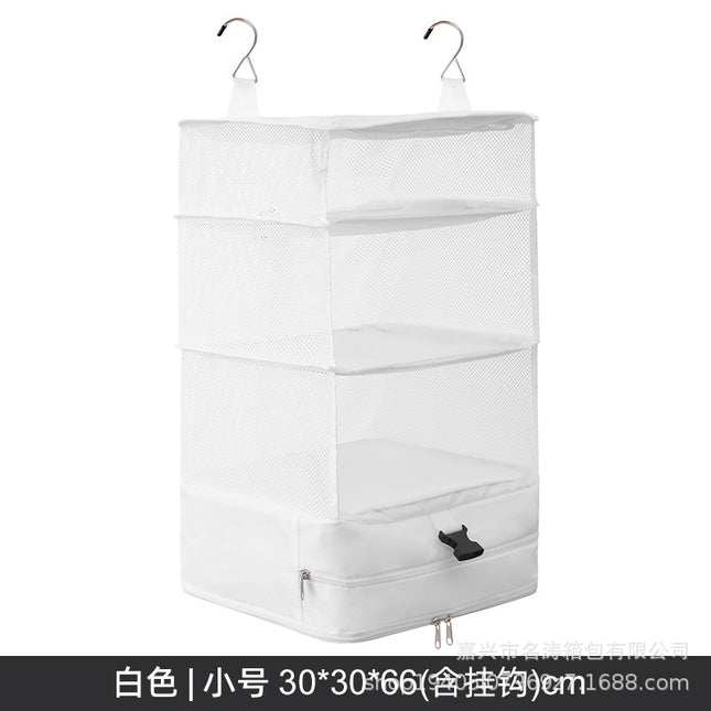 Hanging Bag Portable Storage Bag Wall-Mounted Space-Saving Travel Hanging Bag Wall-Mounted Travel Folding Wardrobe Storage