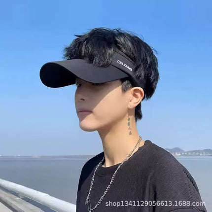 Summer Sun Protection Hat Outdoor Sports Running Women's Hat Sun Protection Sun Hat Men's Empty Top Peaked Hat Sun Hat