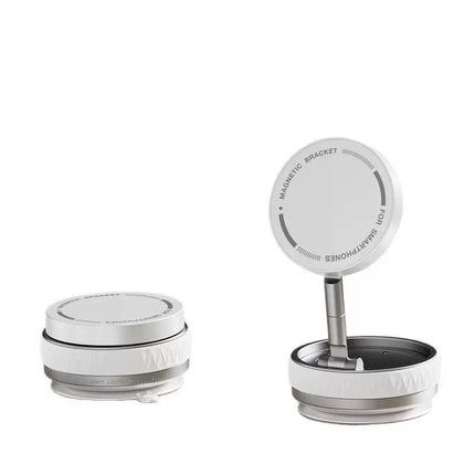 New 360 ° Rotating Vacuum Car Magnetic Mobile Phone Holder Folding Car Navigation Desktop Holder Multi-Function