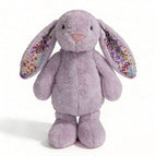 【no standard】 / Floral lop-eared rabbit-purple [25cm]