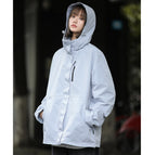 Women's single jacket--moonlight blue / S
