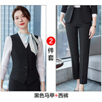 Black Vest Pants / S