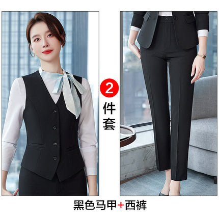 Suit suit Women's Spring 2024 New Advanced Sense Professional Manager Commuter Work Suit Temperament Work Clothes