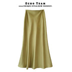 Cold light green [with invisible zipper] / S