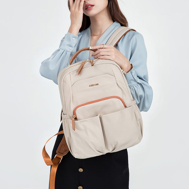 Backpack Women 2025 New Business Commuting Computer Bag 14inch Fashion Casual School Bag Large Capacity Travel Backpack