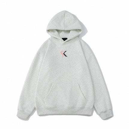 Amazon American Heavy Hooded Sweatshirt Men's Embroidered Towel Autumn Trendy Brand Loose Couple Jacket Wholesale