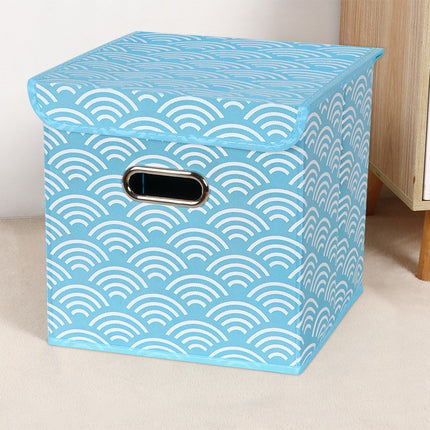 Amazon Coverless Storage Box Fabric Storage Box Foldable Large Clothes Organiser Toy Storage Box Cross Border