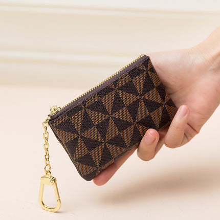 Coin Purse 2024 New Fashion Brand Creative Decorative Small Hanging Bag Women's Key Bag Simple Printed Mini Card Bag