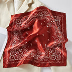 Red cashew flower / 53*53cm