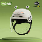 New national standard class a 3c certification-green frog [transparent long mirror + ears + ear protection]
