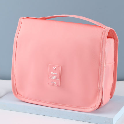 Ins-Style Toiletry Bag, Portable Women's Handbag, Striped Waterproof Makeup Bag, Antibacterial Ins-Style