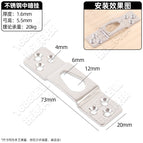 Stainless steel medium/1 (without screws)