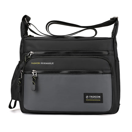 Men's Bag Crossbody Bag High-end Sense Large Bag Business Commuter Shoulder Bag All-match Large Capacity Men's Casual Bag Stall Bag