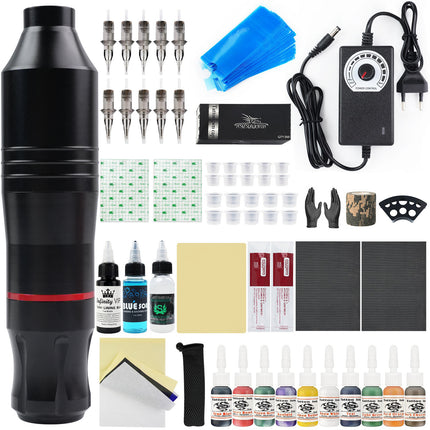 Cosmos No. 12 Motor Pen Set Complete Set of Practice Tattoo Tools Beginner Tattoo Pen Set Tattoo Equipment