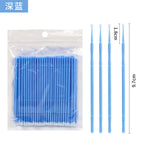 1 pack (100 pieces) / Dark blue