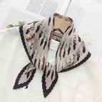 L024-116- 02m white / 70cm wrinkled square towel