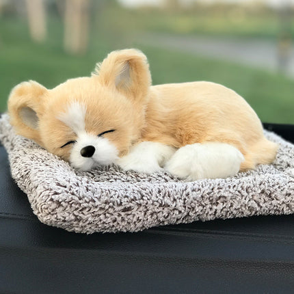 Car Ornaments Car Internet Red Car Interior Ornaments Female Dog Simulation Interior Ornaments Car Ornaments Central Console Men