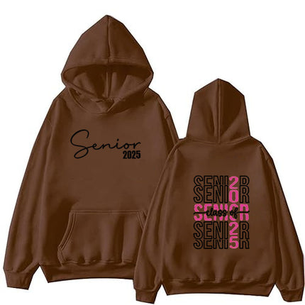 Amazon Aliexpress Export Fleece-Lined Drop Sleeve Hoodie with Letter Print on the Back Kangaroo Flap Pocket Pants Sweatshirt in Stock