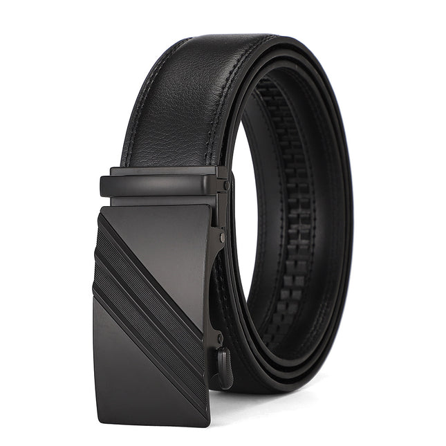 New belt men's automatic buckle men's belt leather belt business casual leather belt wholesale Guangzhou belt