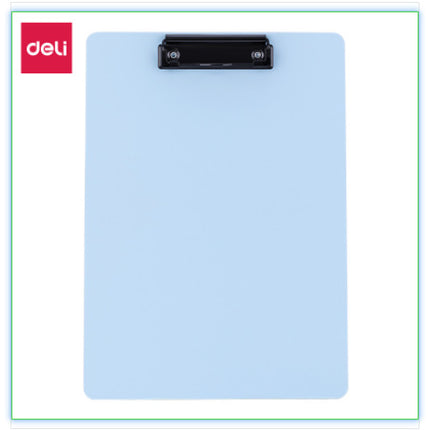 Deli 64504/64502/Gray/Blue A4 Clipboard Writing Reading Clipboard Office Clipboard Writing