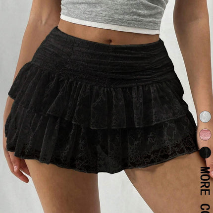 2025 European and American Amazon Foreign Trade Lace Mini Casual Sports Sexy Shorts