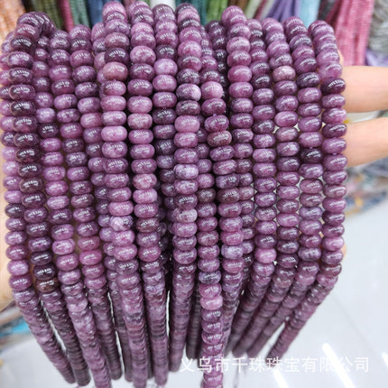 5X8Mm Natural Stone Agate Spacer Beads Abacus Beads Spacer Beads Loose Beads Handmade DIY Necklace Bracelet Jewelry Batch
