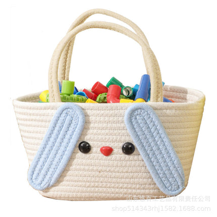 Kawaii Woven Cotton Bag / Sac Coton Tressé Kawaii