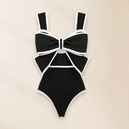 2025 Europe and the United States cross-border new bikini Amazon two-piece skirt conservative one-piece swimsuit women's in stock wholesale