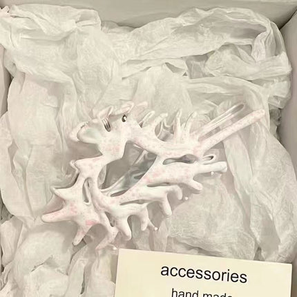 New Conch Grab Clip Hair Grab Shark Clip Hair Clip Niche Design High-end Sense Ins Back Head Clip Hair Accessories
