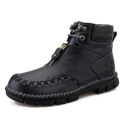 New Men's and Women's Work Shoes, Low-Cut Casual Large-Toe Shoes, Fashionable Round-Toe Flats Shoes, Couples' Rhubarb Boots, Trendy