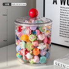 [Ball Bead Model] Sealed Cute Particle Jar-Large Size 1400ml