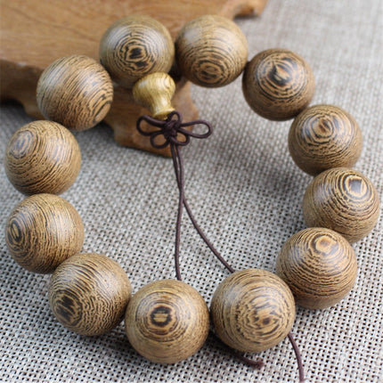 Factory wholesale Wen play wooden beads bracelet 108 beads for men and women lovers jewelry gift chicken wings wooden bracelet