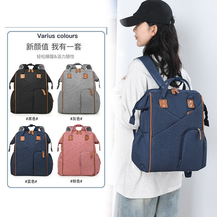 Large-Capacity Portable Outdoor Backpack Stroller Ice Pack Lunch Box Picnic Mommy and Baby Storage