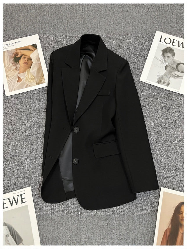 Elegant Commuter Blazer for Women 2025 New Style Light Luxury Niche Trendy Blazer