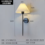 Factory without light source / 1032 black-white pleated cover